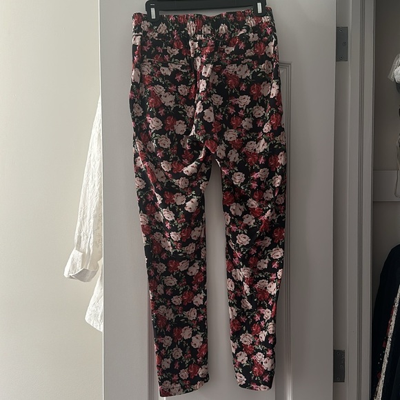 The kooples floral printed pants with tuxedo stripe - Picture 10 of 10